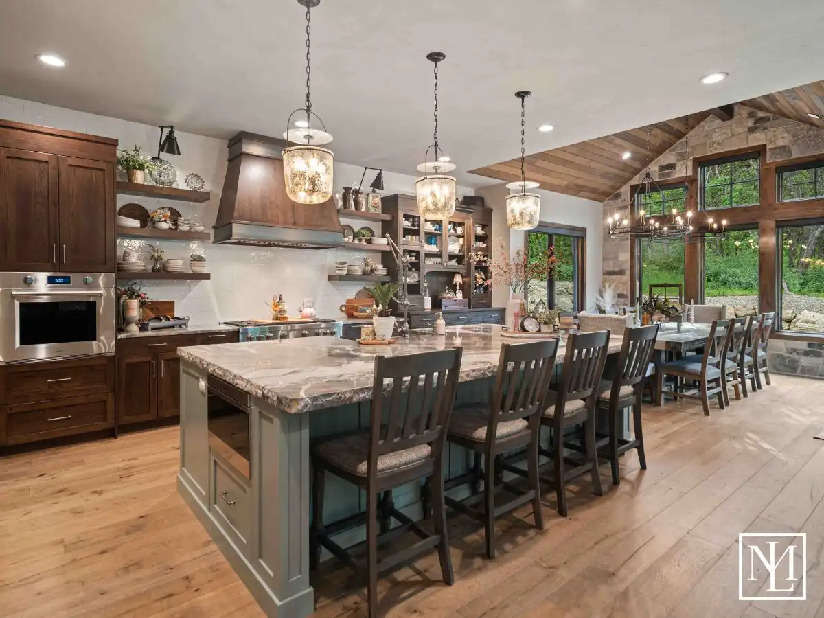 1156 N Valley View Drive Chef's Kitchen With Open-Concept Dining