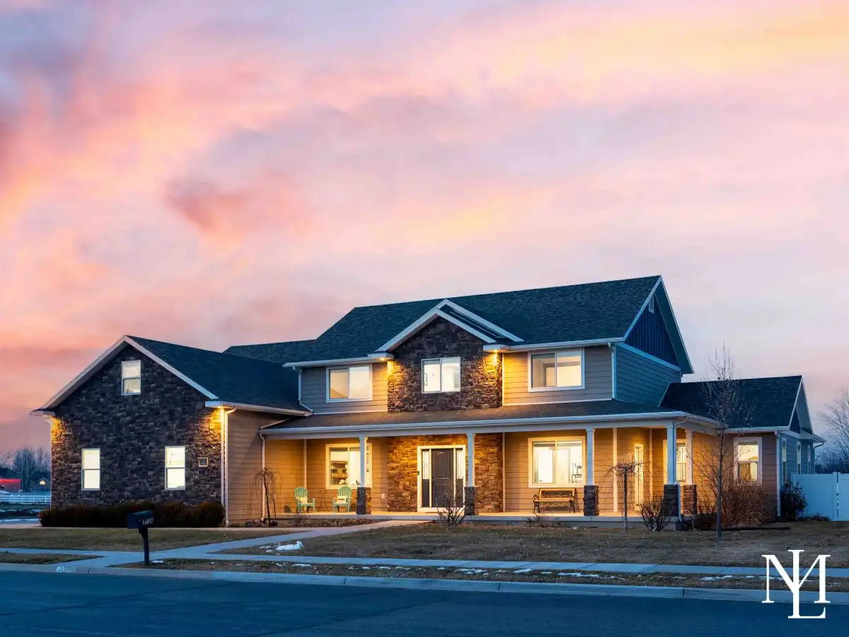 3736 W Hammon Ln Syracuse, Utah 84075 Home Exterior at Twilight