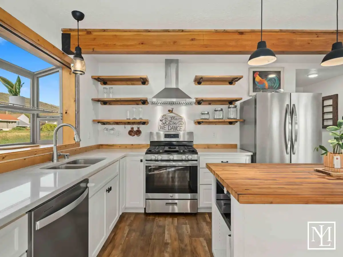 4068 N 3300 E Liberty Utah Kitchen View