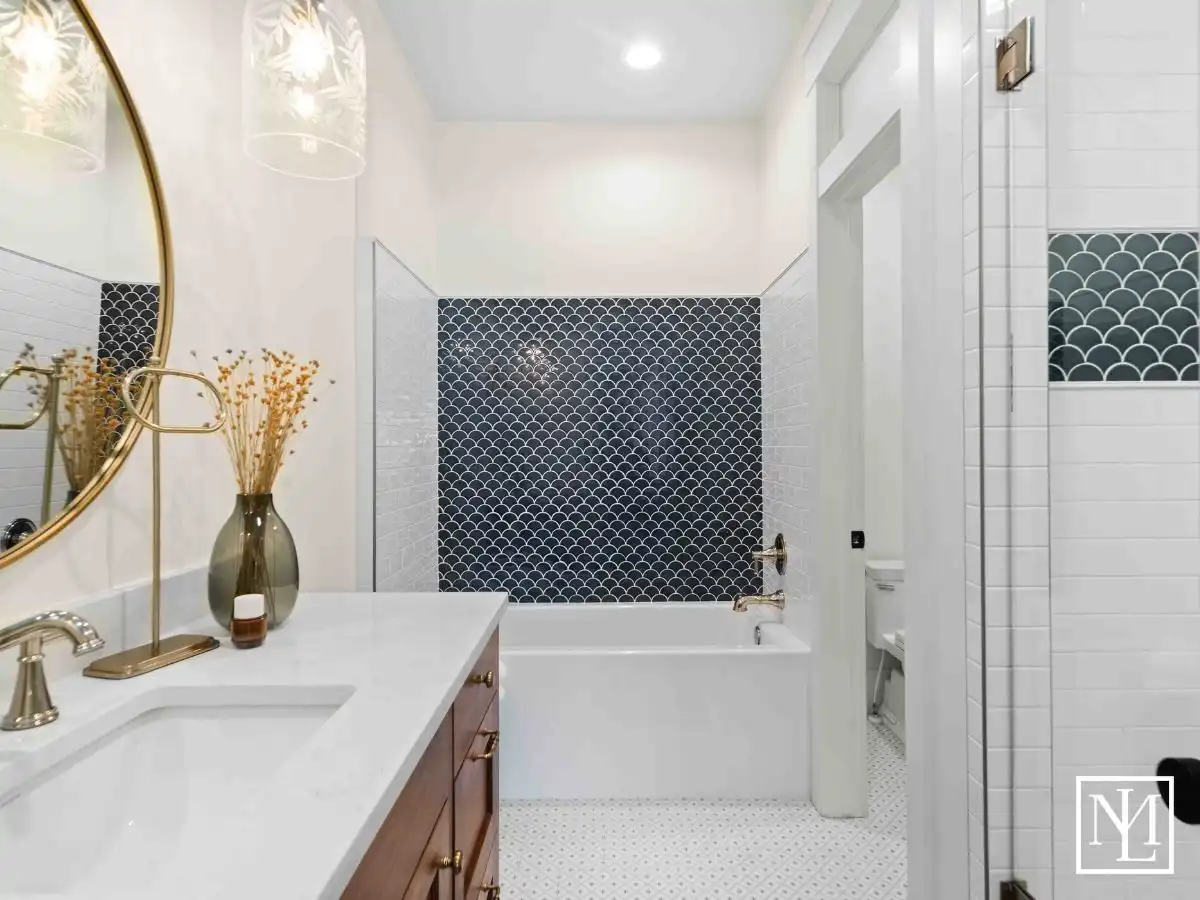 4168 N 3750 Eden, Utah Home's Custom Bathroom in Elk Ridge Estates