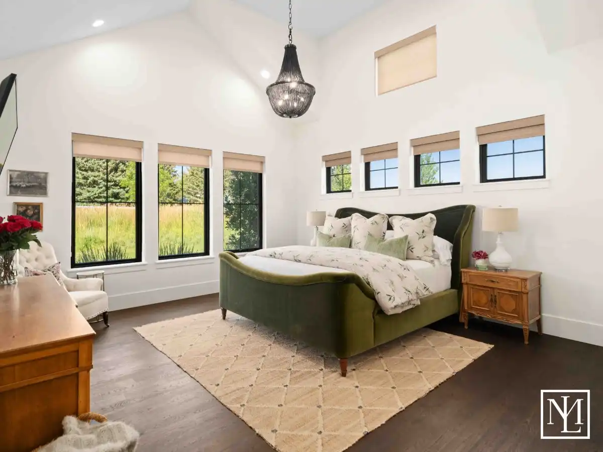 4168 N 3750 Eden, Utah Home's Primary Bedroom Suite in Elk Ridge Estates