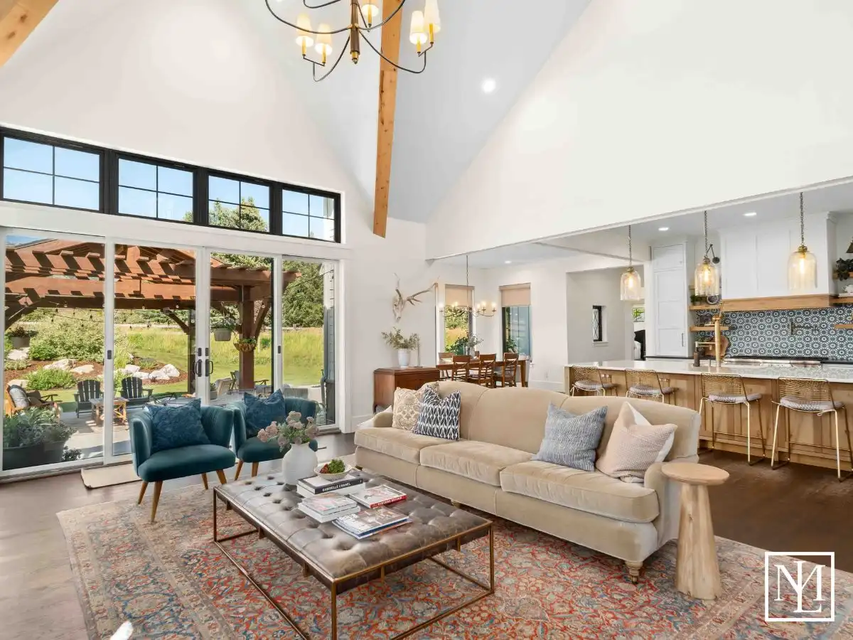 4168 N 3750 Eden, Utah Home Open Concept Main Living