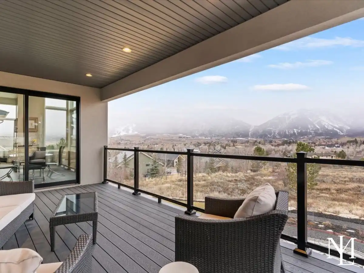 4357 N 4150 E Eden, Utah 84310 Views From the Balcony