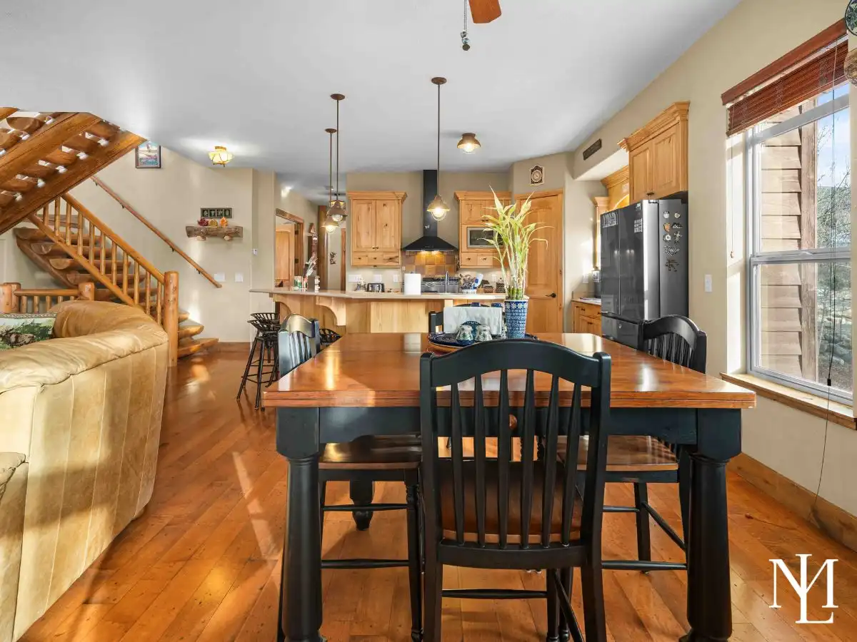 4489 N Powder Mountain Rd Eden, Utah 84310 Home's Dining Room