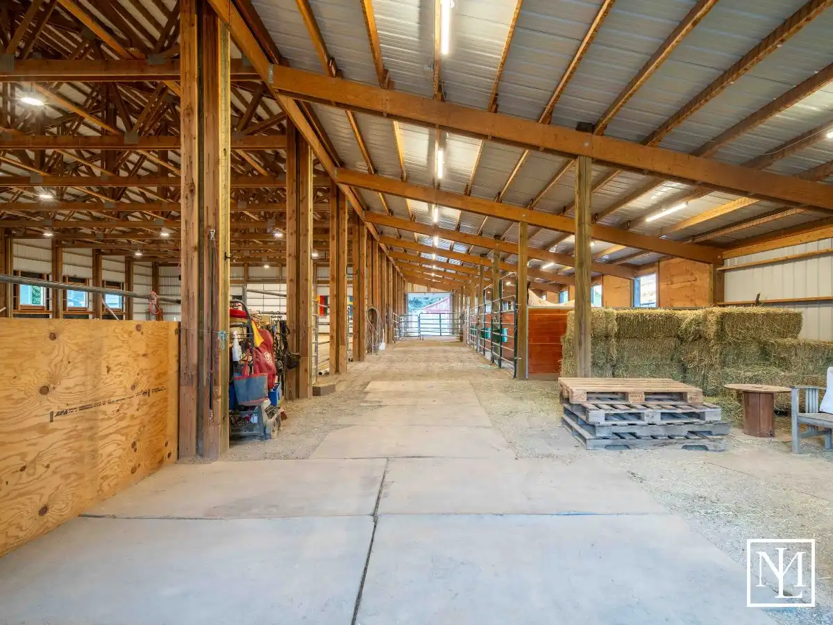 4691 N 3300 E Home Barn Indoor Horse Stalls