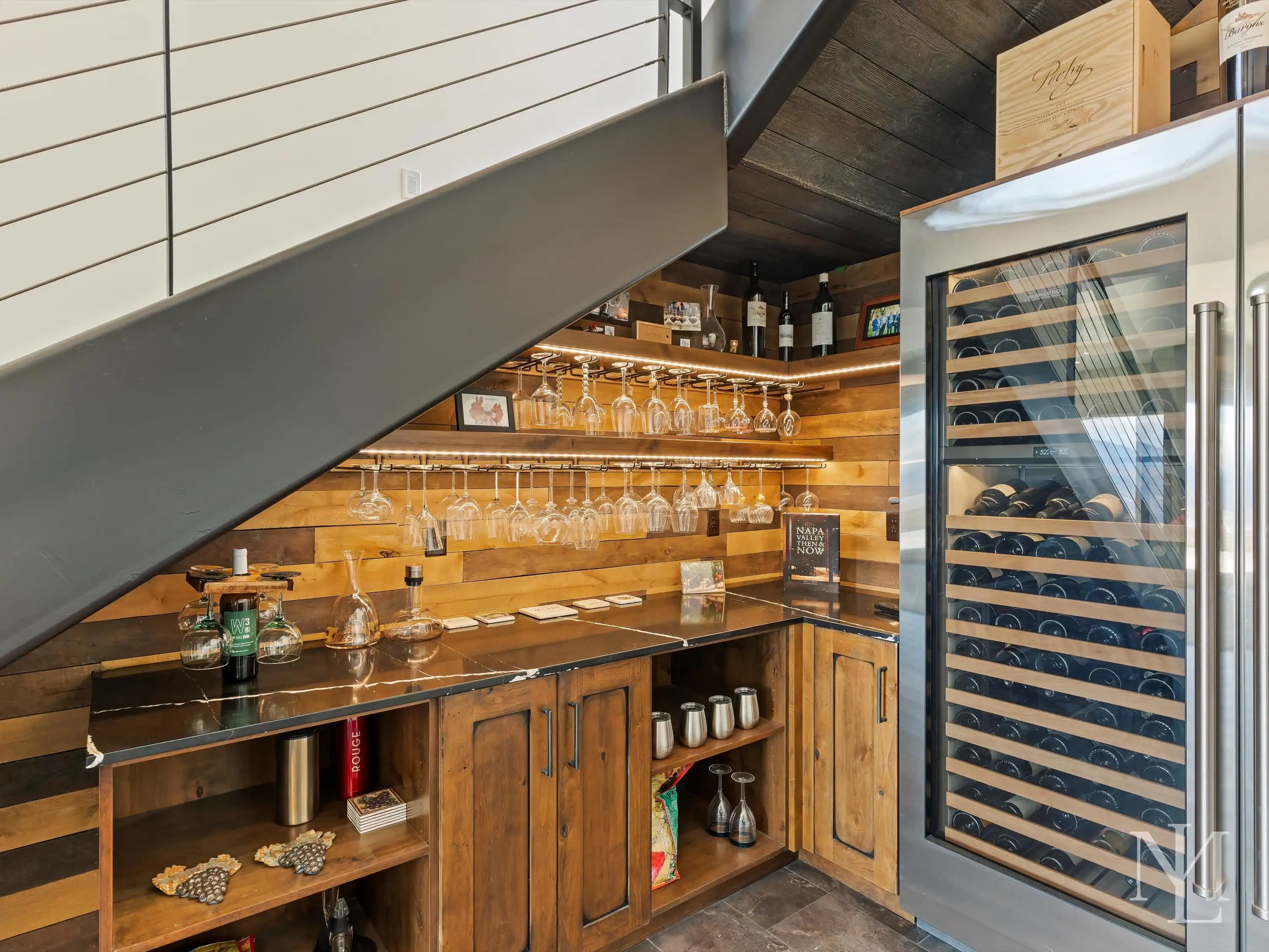 5731 Porcupine Ridge Dr Eden, UT 84310 Home's Wine Room