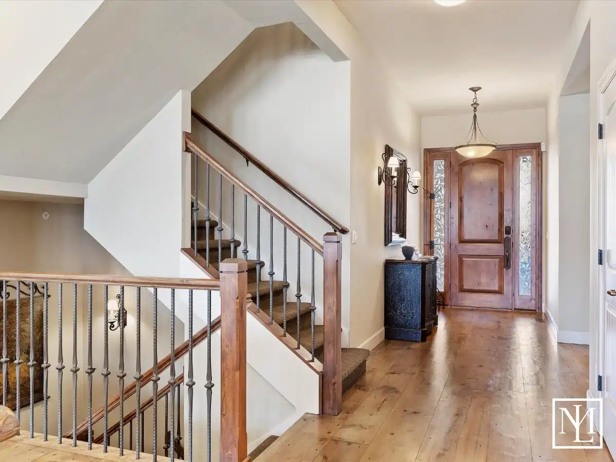 Welcoming entryway of the property at 5932 E Big Horn Pkwy in Eden, UT