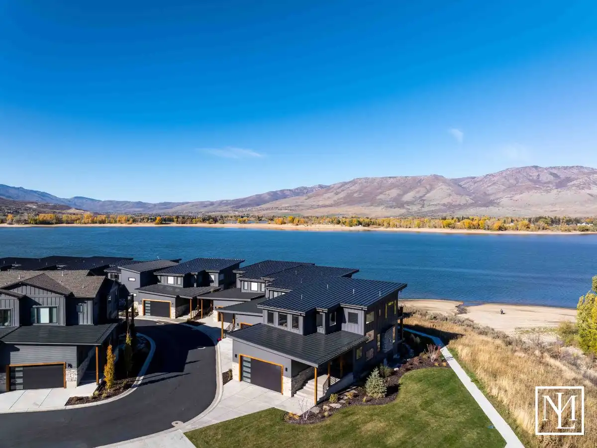 6384 E 725 S 49 Huntsville, UT Home's Exterior Aerial View