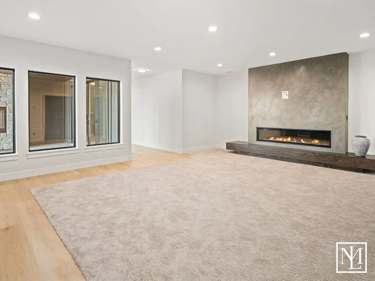 6858 E Summit Peak Cir Huntsville, Utah 84317 Basement Fireplace