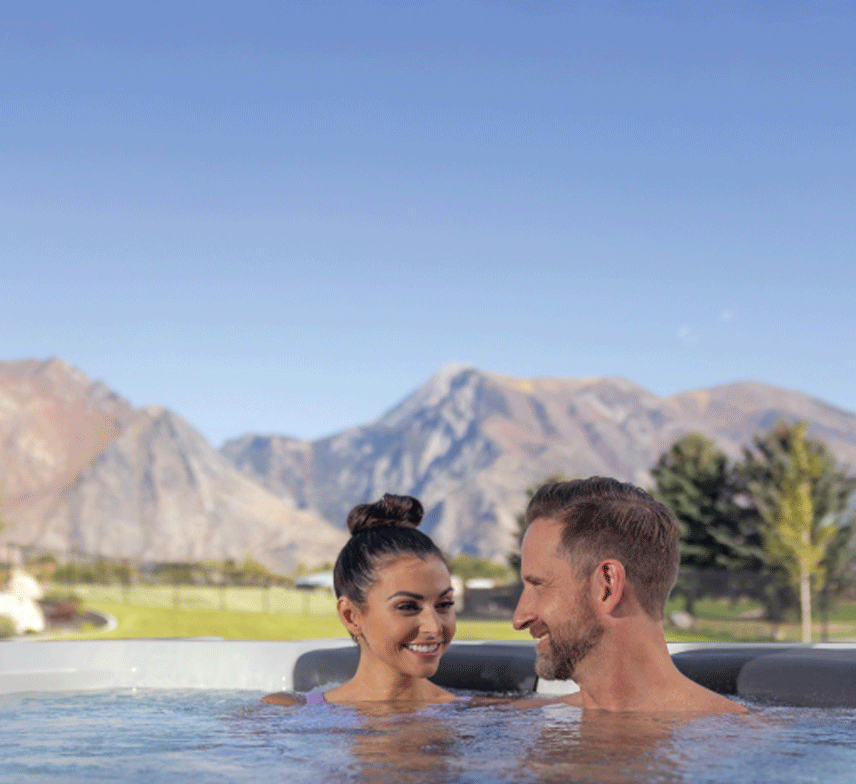Bullfrog Spas premium hot tubs with advanced hydrotherapy for mountain homes