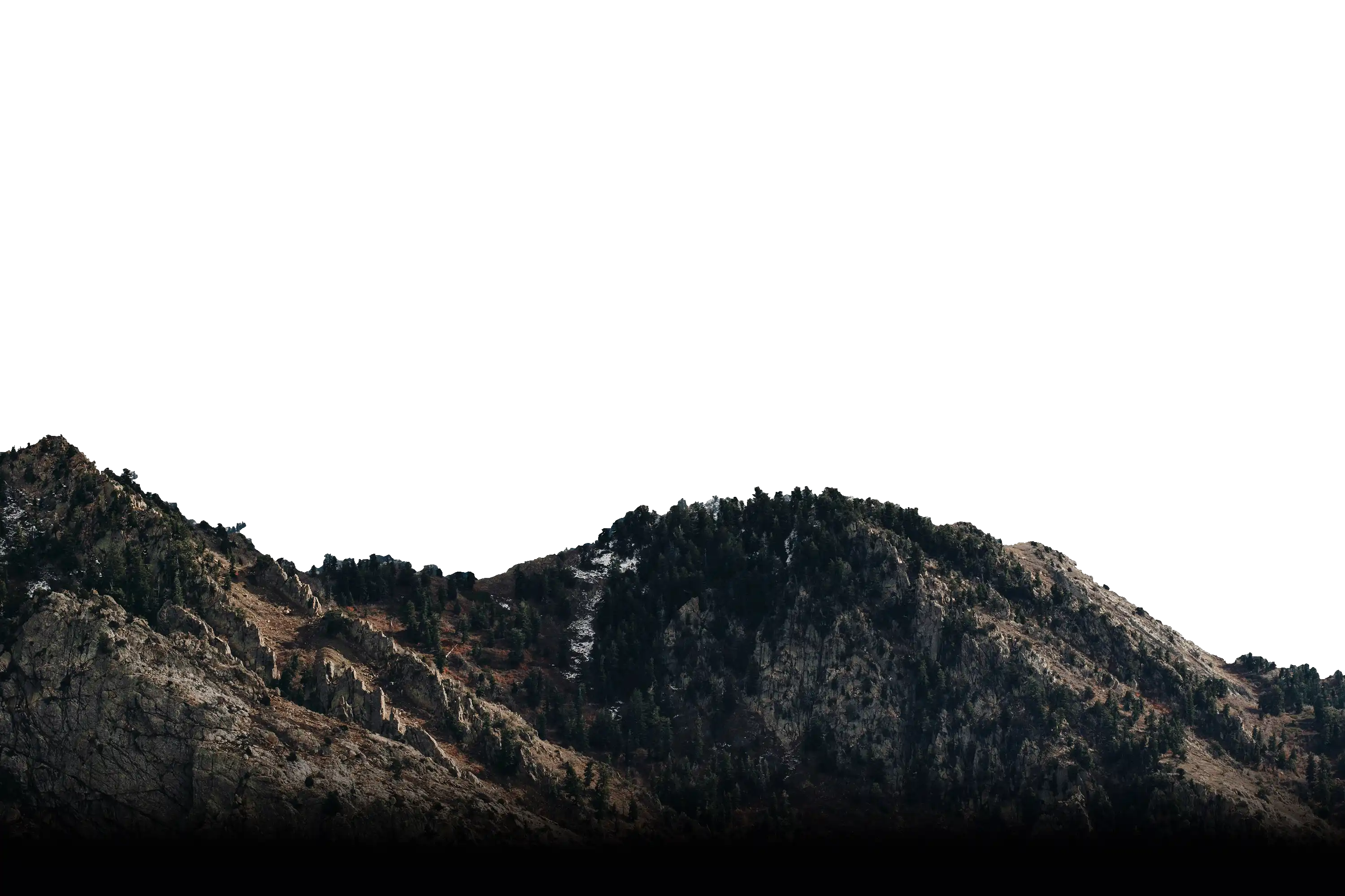 Foreground Mountains