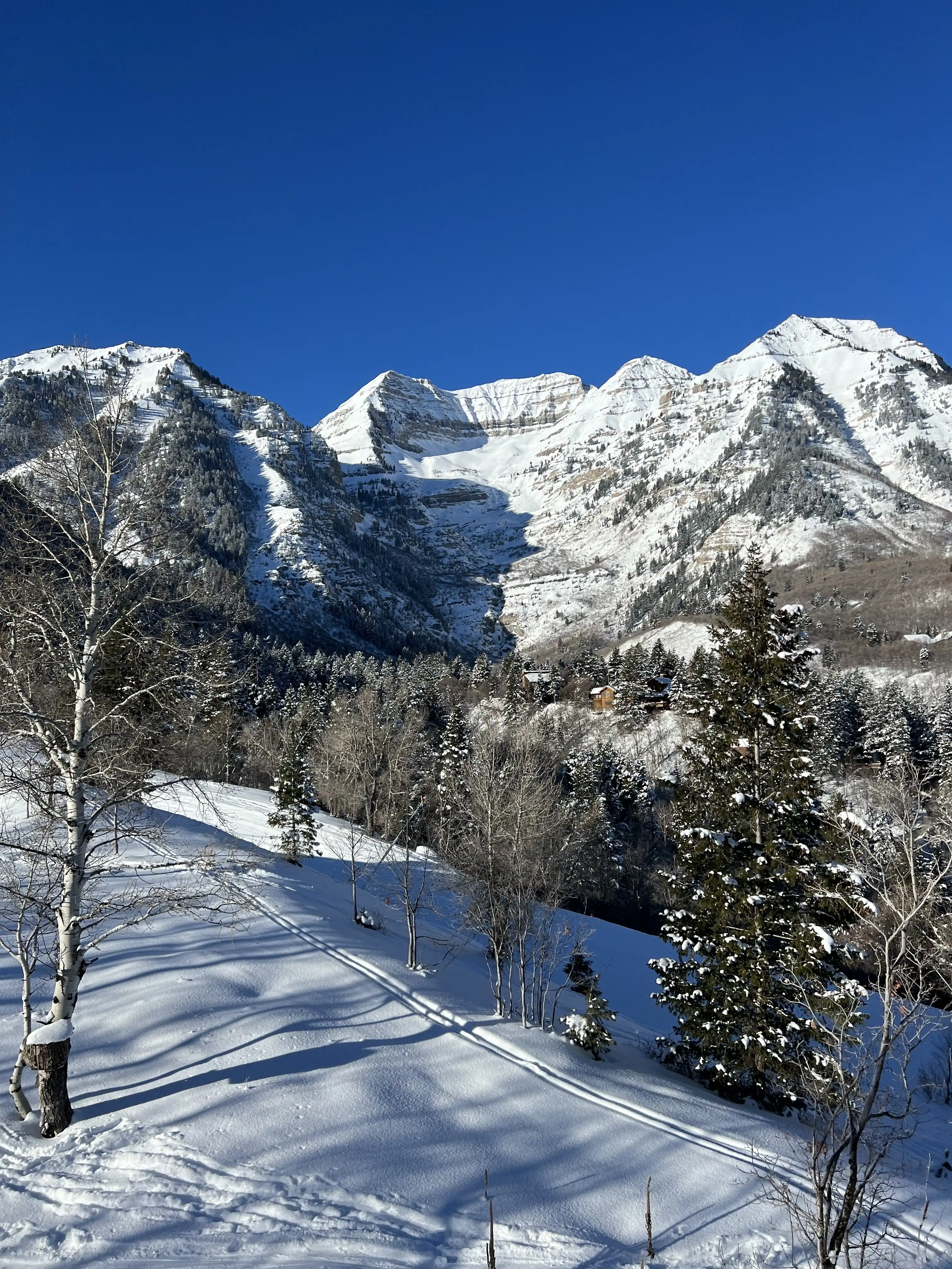 Untouched runs at Sundance Resort, Utah