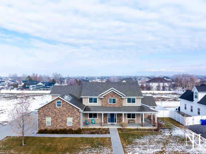 3736 W Hammon Ln Syracuse, Utah 84075 Exterior Aerial View 1