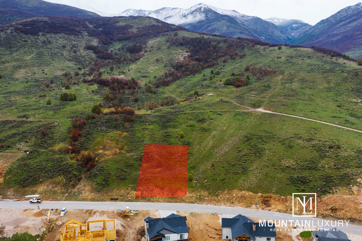 4500 N Seven Bridges Rd Lot 18 Eden overlay drone photo of lot
