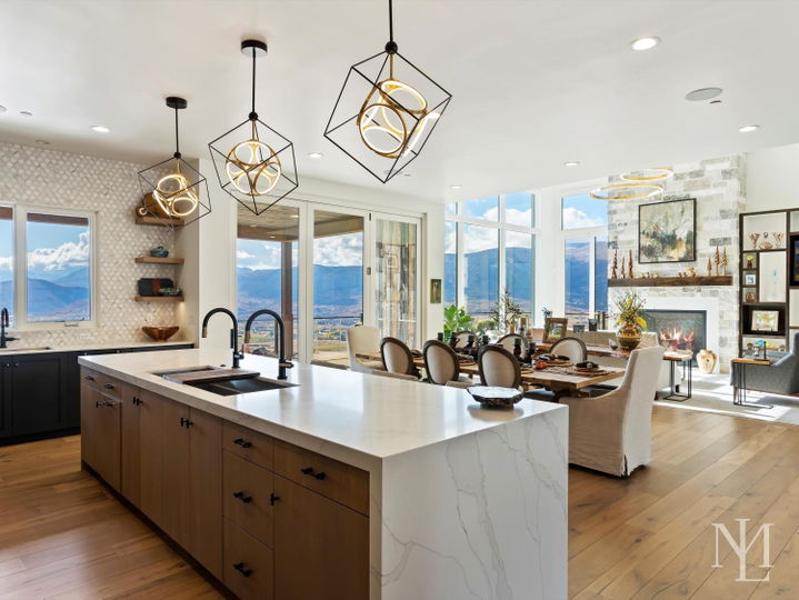 5731 Porcupine Ridge Dr Eden, UT 84310 Home's Kitchen Open Concept Living