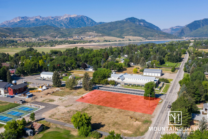 7417 E 100 S Huntsville Land for Sale, overlay photo of lot