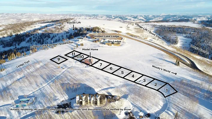 Plat Map of Aspen Ridge