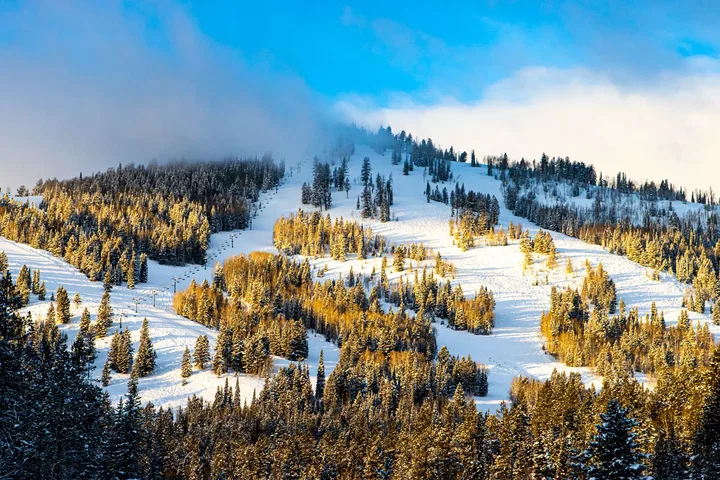 Beaver Mountain on a Beautiful Morning
