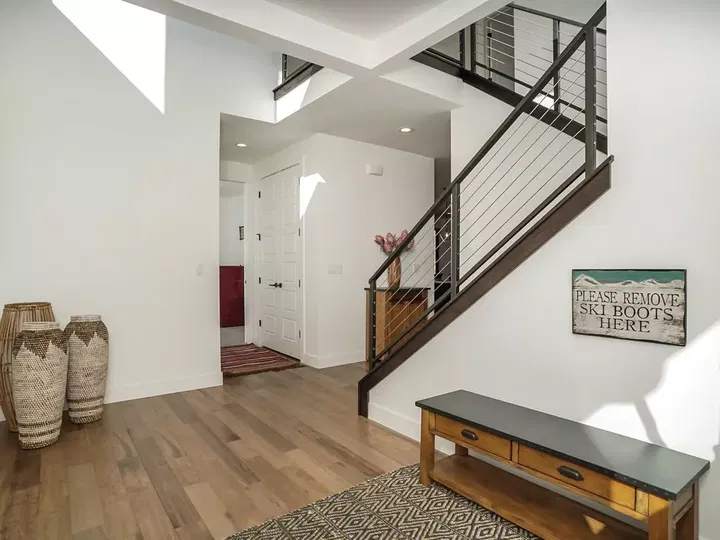 Modern Entry of Edgewater Home