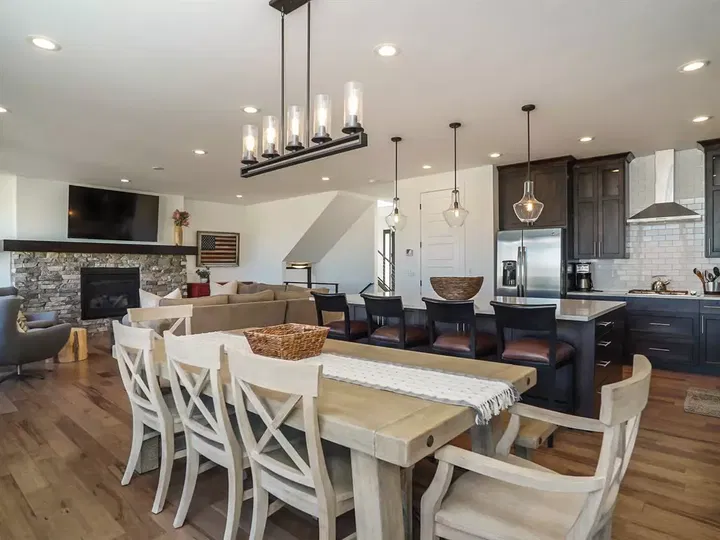 A modern Kitchen at the Escapes at Edgewater