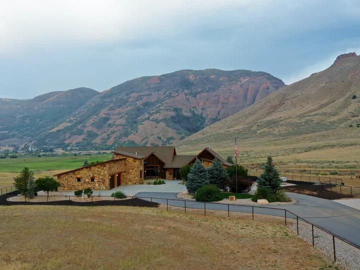 Scenic view of Henefer, Utah, UT