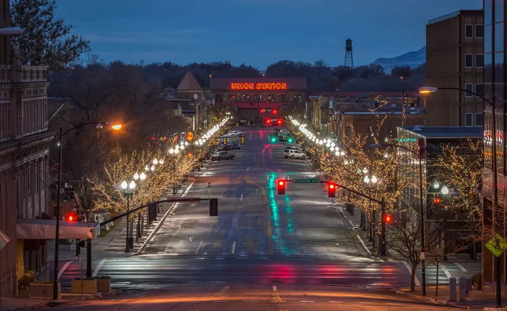 Scenic view of Ogden
