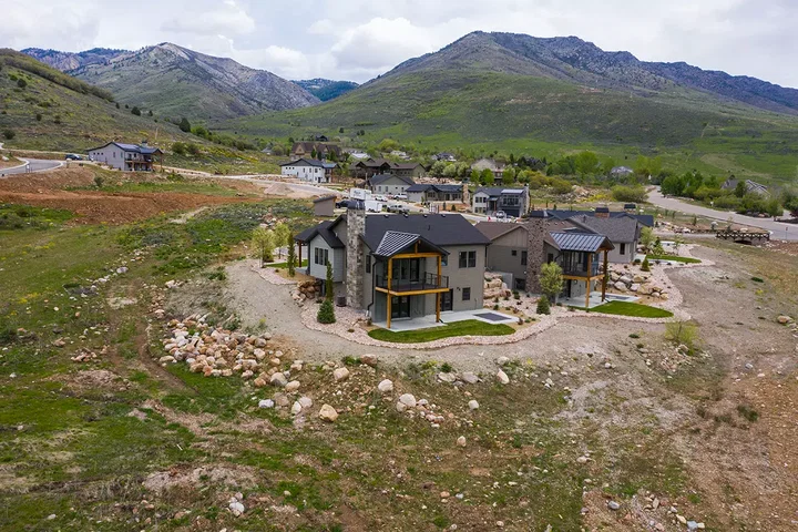 A House at the Bridges Development in Eden, Utah