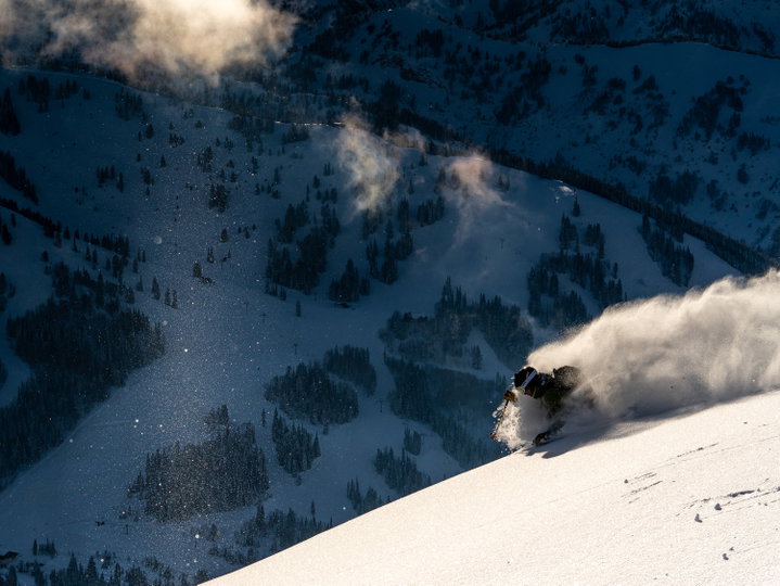 Wasatch Skiing by Cam McLeod