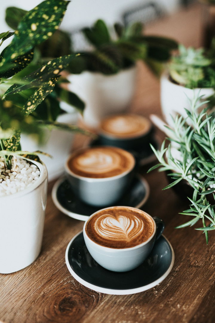 Coffee at a shop