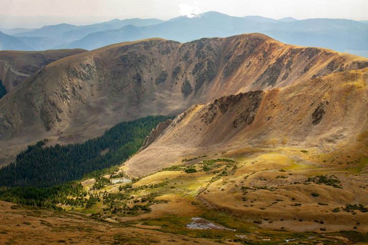 Scenic view of Taos