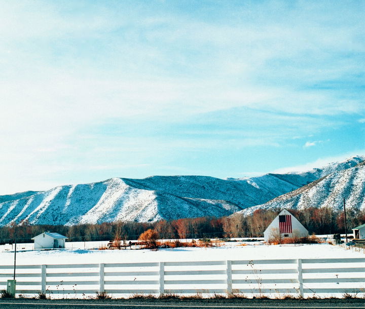 Scenic view of Sun Valley