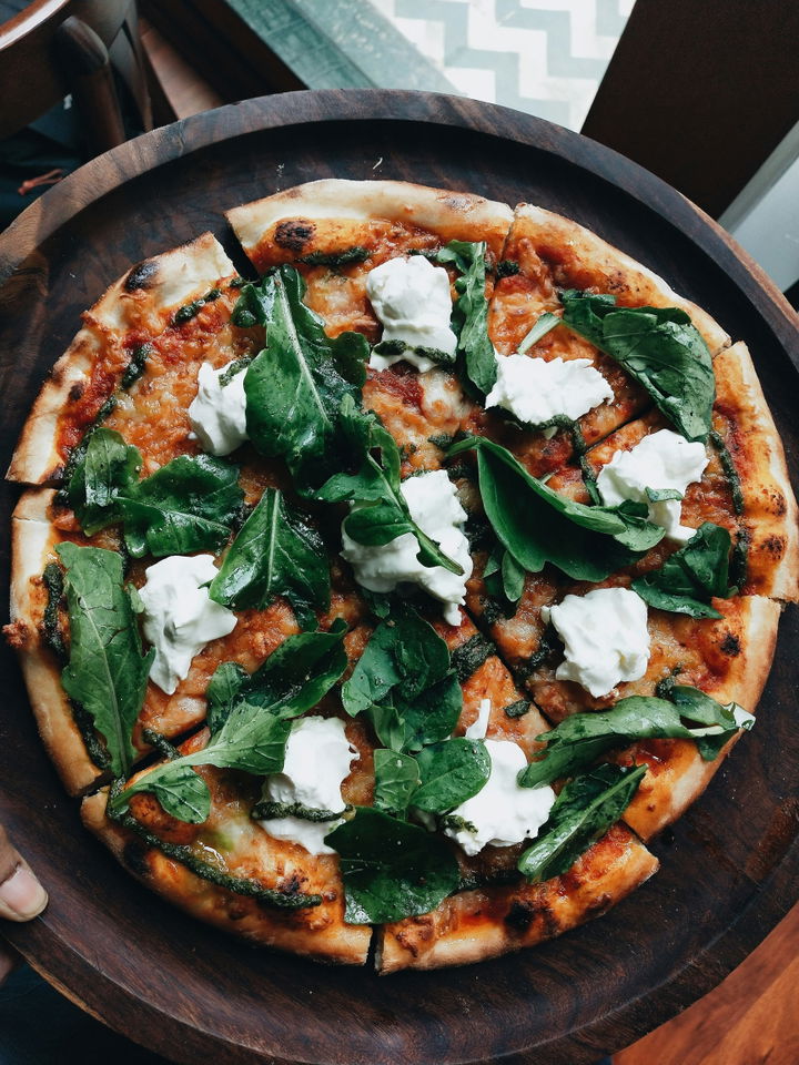Pizza in Red River, New Mexico