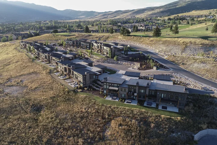 Mountain views of The Ridge development.